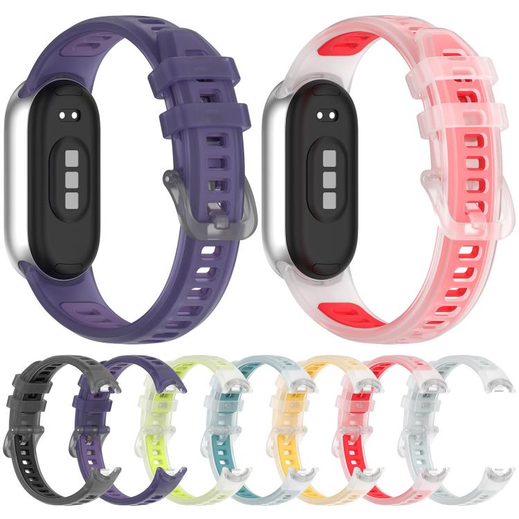 Cinturino silicone traslucido per Xiaomi Smart Band