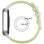 Cinturino silicone traslucido per Xiaomi Smart Band