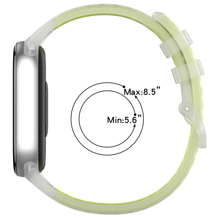 Cinturino silicone traslucido per Xiaomi Smart Band