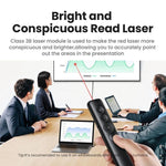 Puntatore laser wireless UGREEN LP479 50654 a 2,4 GHz per presentazioni PowerPoint.