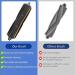 JUNSUNMAY Anti-Hair Wrap Brush Roll Replacement for Dreame X40 Ultra / X30 Ultra / L40 Ulta / L30 Ulta / P50 Pro / S10