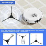 JUNSUNMAY 6pcs Side Brush for Dreame L40s Ultra CE / L40 Ultra AE / X30 Ultra / L30 Ultra / D30 Ultra / D20 Plus / L10s Ultra