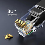 UGREEN NW102 20160 1000Mbps High Speed RJ45 Network Cable 2m Cat6 Ethernet Cable, NW102 20160