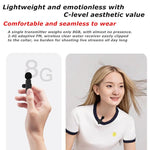 4 in 1 Set Wireless Mini Microphone for 4-Person Video Recording, Podcasts, Vlogs, YouTube, TikTok and Computers