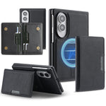 Custodia per telefono in pelle Kalebol Strong MagSafe con porta carte magnetico a due ante e chiusura a strappo., For Galaxy Z Fold8 5G, For Galaxy Z Fold8 Ultra 5G, For Galaxy Z Flip8 5G, For Galaxy A57 5G, For Galaxy A37 5G, For Galaxy A27 5G