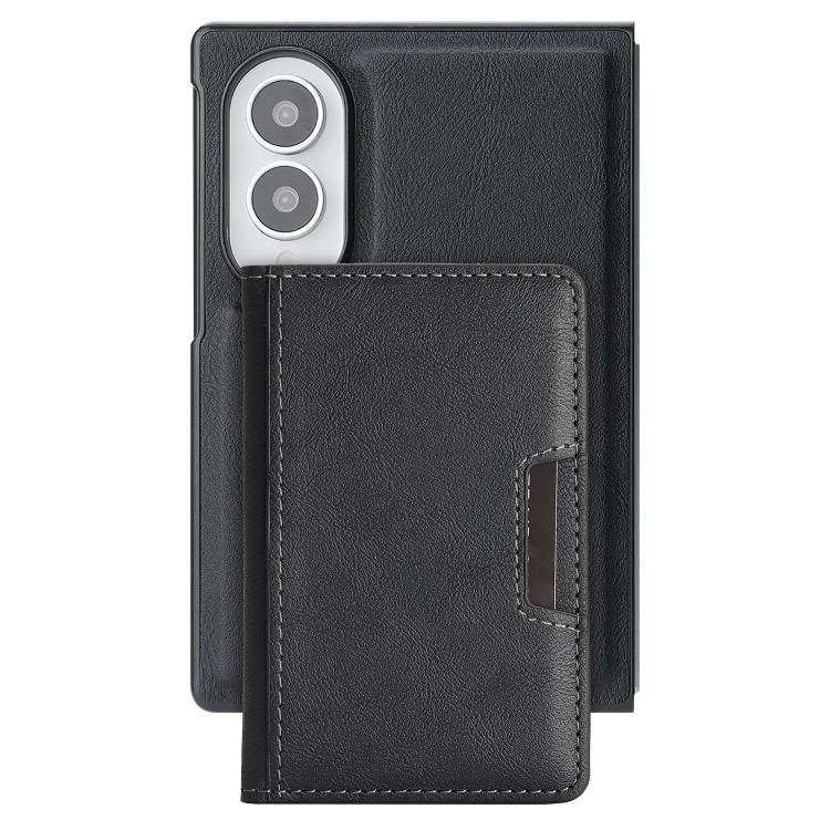 Custodia per telefono in pelle Kalebol Strong MagSafe con porta carte magnetico a due ante e chiusura a strappo., For Galaxy Z Fold8 5G, For Galaxy Z Fold8 Ultra 5G, For Galaxy Z Flip8 5G, For Galaxy A57 5G, For Galaxy A37 5G, For Galaxy A27 5G