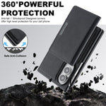 Custodia per telefono in pelle Kalebol Strong MagSafe con porta carte magnetico a due ante e chiusura a strappo., For Galaxy Z Fold8 5G, For Galaxy Z Fold8 Ultra 5G, For Galaxy Z Flip8 5G, For Galaxy A57 5G, For Galaxy A37 5G, For Galaxy A27 5G