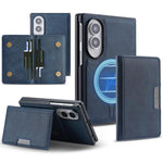 Custodia per telefono in pelle Kalebol Strong MagSafe con porta carte magnetico a due ante e chiusura a strappo., For Galaxy Z Fold8 5G, For Galaxy Z Fold8 Ultra 5G, For Galaxy Z Flip8 5G, For Galaxy A57 5G, For Galaxy A37 5G, For Galaxy A27 5G