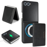 Custodia per telefono in pelle Kalebol Strong MagSafe con porta carte magnetico a due ante e chiusura a strappo., For Galaxy Z Fold8 5G, For Galaxy Z Fold8 Ultra 5G, For Galaxy Z Flip8 5G, For Galaxy A57 5G, For Galaxy A37 5G, For Galaxy A27 5G