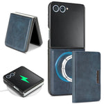 Custodia per telefono in pelle Kalebol Strong MagSafe con porta carte magnetico a due ante e chiusura a strappo., For Galaxy Z Fold8 5G, For Galaxy Z Fold8 Ultra 5G, For Galaxy Z Flip8 5G, For Galaxy A57 5G, For Galaxy A37 5G, For Galaxy A27 5G