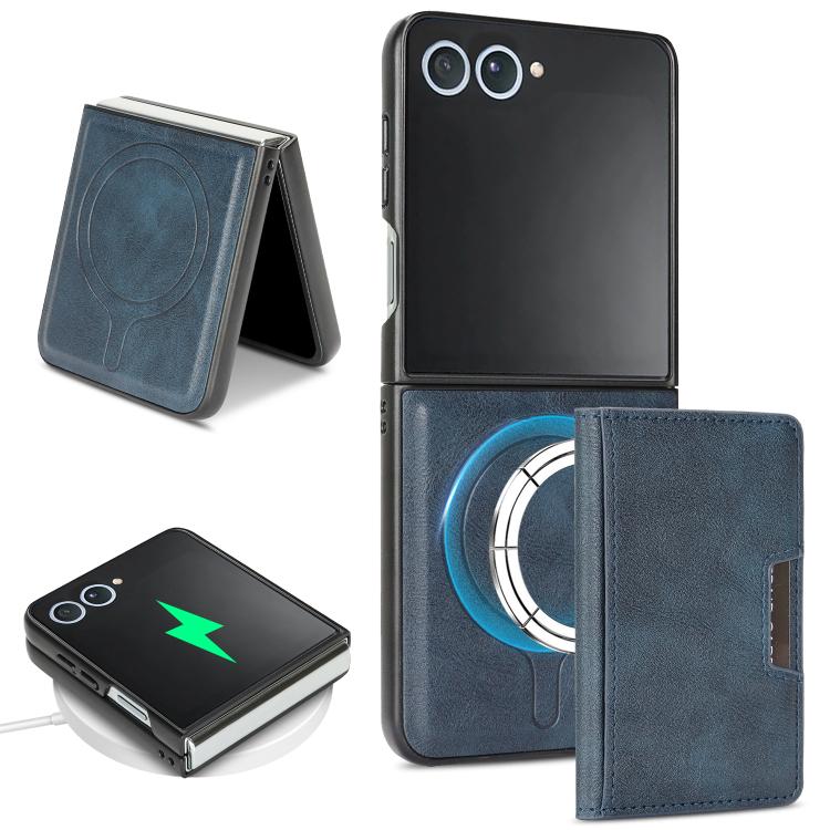 Custodia per telefono in pelle Kalebol Strong MagSafe con porta carte magnetico a due ante e chiusura a strappo., For Galaxy Z Fold8 5G, For Galaxy Z Fold8 Ultra 5G, For Galaxy Z Flip8 5G, For Galaxy A57 5G, For Galaxy A37 5G, For Galaxy A27 5G
