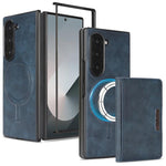 Custodia per telefono in pelle Kalebol Strong MagSafe con porta carte magnetico a due ante e chiusura a strappo., For Galaxy Z Fold8 5G, For Galaxy Z Fold8 Ultra 5G, For Galaxy Z Flip8 5G, For Galaxy A57 5G, For Galaxy A37 5G, For Galaxy A27 5G