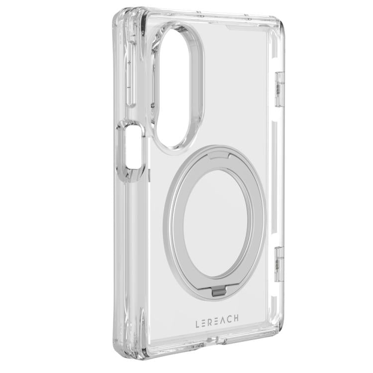 Custodia magnetica per telefono LeReach TOC Crystal Series con supporto girevole Armor., For Galaxy Z Fold8 5G, For Galaxy Z Fold8 Ultra 5G, For Galaxy Z Flip8 5G