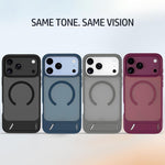 Custodia magnetica invisibile per telefono LeReach Le-Chic Series, For iPhone 18 Pro / 17 Pro, For iPhone 18 Pro Max / 17 Pro Max
