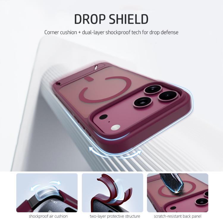 Custodia magnetica invisibile per telefono LeReach Le-Chic Series, For iPhone 18 Pro / 17 Pro, For iPhone 18 Pro Max / 17 Pro Max