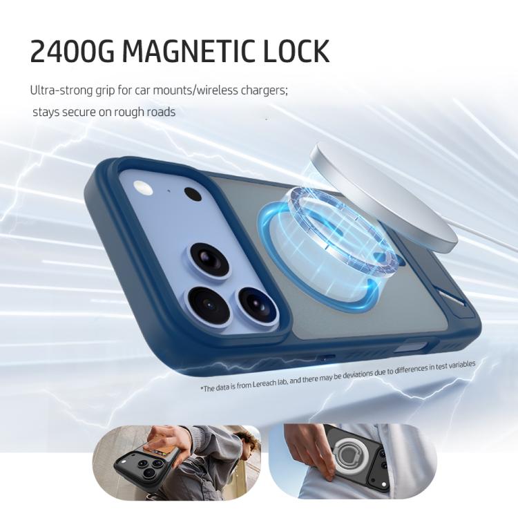 Custodia magnetica invisibile per telefono LeReach Le-Chic Series, For iPhone 18 Pro / 17 Pro, For iPhone 18 Pro Max / 17 Pro Max