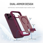Custodia magnetica invisibile per telefono LeReach Le-Chic Series, For iPhone 18 Pro / 17 Pro, For iPhone 18 Pro Max / 17 Pro Max
