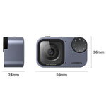 UGREEN CM930 75726 Doppia fotocamera con microfono a cancellazione di rumore, 4K, AI, autotracking, 8 MP, autofocus