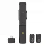 Microfono lavalier wireless J68 4 in 1 con riduzione del rumore, ricevitore USB-C e custodia di ricarica., J68