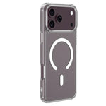 Custodia magnetica antiurto LeReach TOC Clear Series Dual-Composite Armor in TPU + acrilico per telefono, For iPhone 18 Pro, For iPhone 18 Pro Max, For iPhone 17 Pro Max, For iPhone 17 Pro