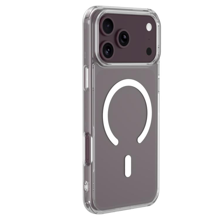 Custodia magnetica antiurto LeReach TOC Clear Series Dual-Composite Armor in TPU + acrilico per telefono, For iPhone 18 Pro, For iPhone 18 Pro Max, For iPhone 17 Pro Max, For iPhone 17 Pro