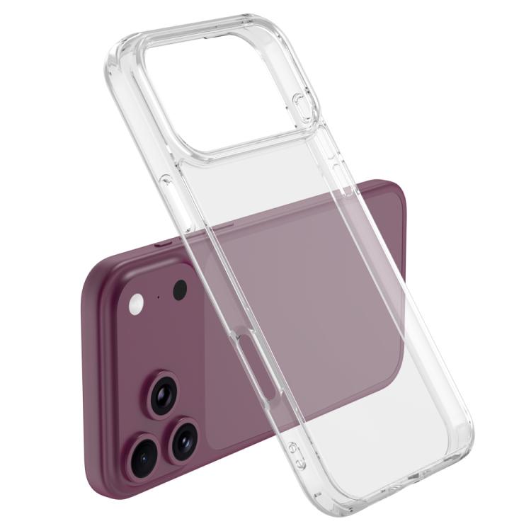 Custodia per telefono LeReach TOC Clear Series in composito TPU acrilico ibrido antiurto., For iPhone 18 Pro, For iPhone 18 Pro Max