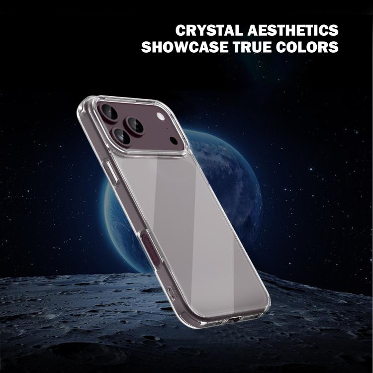 Custodia per telefono LeReach TOC Clear Series in composito TPU acrilico ibrido antiurto., For iPhone 18 Pro, For iPhone 18 Pro Max