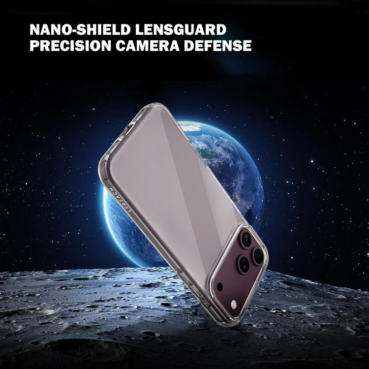 Custodia per telefono LeReach TOC Clear Series in composito TPU acrilico ibrido antiurto., For iPhone 18 Pro, For iPhone 18 Pro Max
