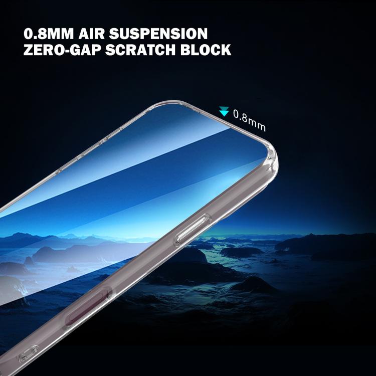 Custodia per telefono LeReach TOC Clear Series in composito TPU acrilico ibrido antiurto., For iPhone 18 Pro, For iPhone 18 Pro Max