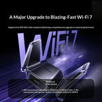 Adattatore di rete wireless USB UGREEN CM995 65813 Dual Band WiFi 7 BE3600 2.4G / 5G.