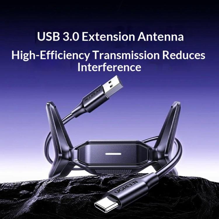 Adattatore di rete wireless USB UGREEN CM995 65813 Dual Band WiFi 7 BE3600 2.4G / 5G.