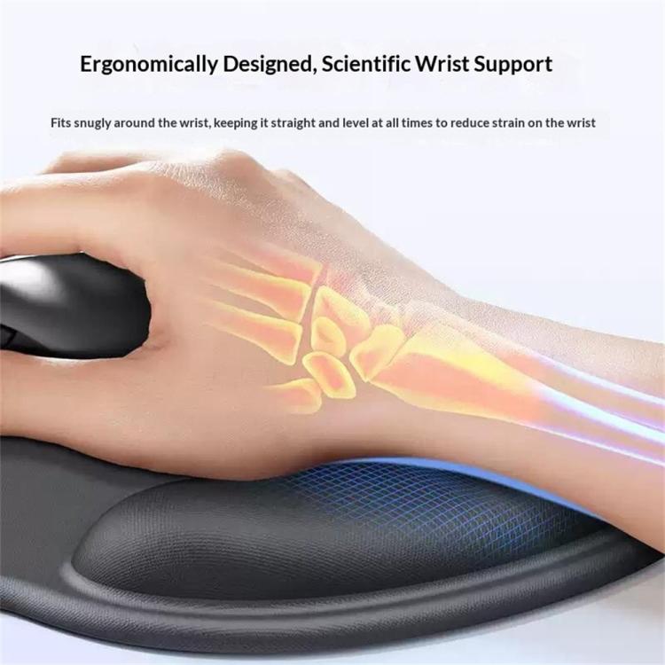 Tappetino per mouse ergonomico antiscivolo in memory foam UGREEN LP668 da 5 mm con poggiapolsi