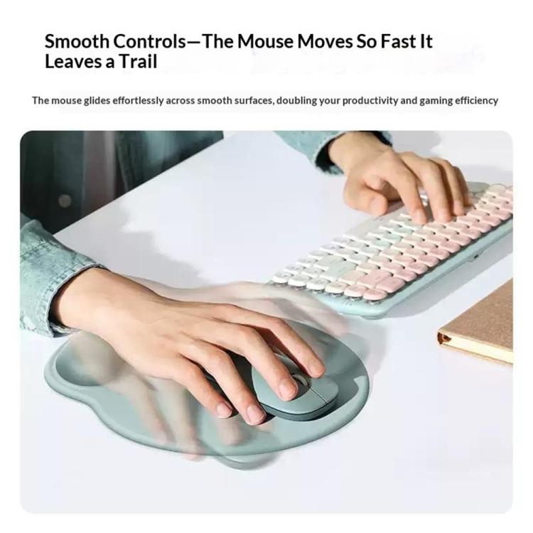 Tappetino per mouse ergonomico antiscivolo in memory foam UGREEN LP668 da 5 mm con poggiapolsi