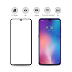 2 pezzi mocolo 0.33mm 9H 2.5D Full Glue Pellicola in vetro temperato, for Xiaomi Mi CC9, for Huawei Nova5 / Nova5 pro