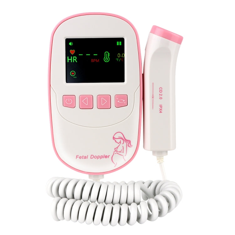 FD20P Monitor rilevatore di battito cardiaco per bambini ad ultrasuoni Doppler fetale, FD20P
