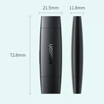 Lettore di schede SD/TF UGREEN CM304 ad alta velocità con connessione Type-C / USB-A 3.0.