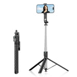 K52 con telecomando Bluetooth, treppiede per selfie estensibile da 2,08 m per viaggi all'aperto., K52