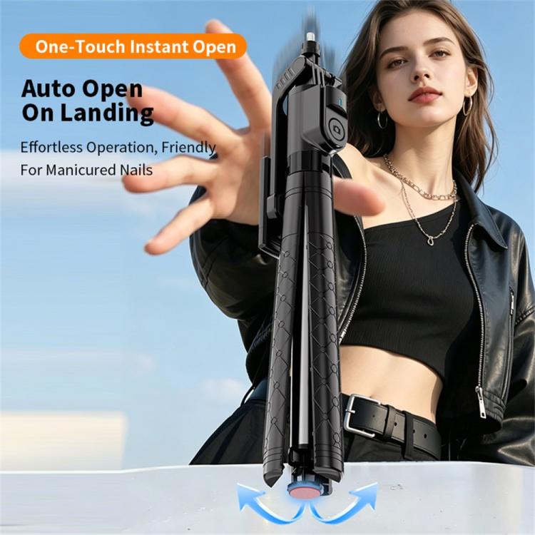 K52 con telecomando Bluetooth, treppiede per selfie estensibile da 2,08 m per viaggi all'aperto., K52