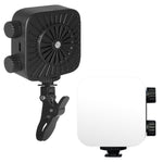 K-31 Luce di riempimento a clip con 84 LED per fotografia e streaming live, dimmerabile a 3 temperature di colore., K-31