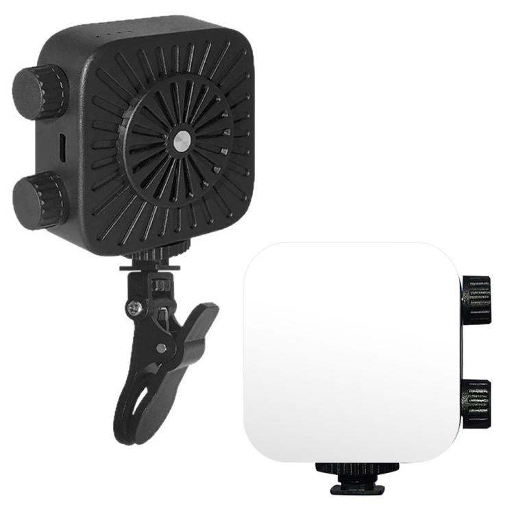 K-31 Luce di riempimento a clip con 84 LED per fotografia e streaming live, dimmerabile a 3 temperature di colore., K-31