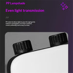 K-31 Luce di riempimento a clip con 84 LED per fotografia e streaming live, dimmerabile a 3 temperature di colore., K-31