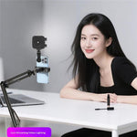 K-31 Luce di riempimento a clip con 84 LED per fotografia e streaming live, dimmerabile a 3 temperature di colore., K-31