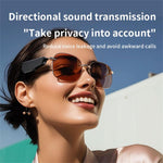 Y03 1 Pair For Eyeglasses Open Ear Wireless Earphones Clip-on External Bluetooth 5.3 Earphones