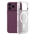 Custodia magnetica antiscivolo a doppia faccia LeReach TOC Icicle Series Ice Mist per telefono, For iPhone 18 Pro, For iPhone 18 Pro Max