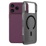 Custodia magnetica antiscivolo a doppia faccia LeReach TOC Icicle Series Ice Mist per telefono, For iPhone 18 Pro, For iPhone 18 Pro Max