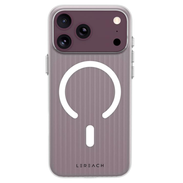 Custodia magnetica antiscivolo a doppia faccia LeReach TOC Icicle Series Ice Mist per telefono, For iPhone 18 Pro, For iPhone 18 Pro Max