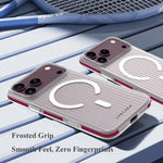Custodia magnetica antiscivolo a doppia faccia LeReach TOC Icicle Series Ice Mist per telefono, For iPhone 18 Pro, For iPhone 18 Pro Max
