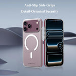 Custodia magnetica antiscivolo a doppia faccia LeReach TOC Icicle Series Ice Mist per telefono, For iPhone 18 Pro, For iPhone 18 Pro Max