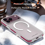Custodia magnetica antiscivolo a doppia faccia LeReach TOC Icicle Series Ice Mist per telefono, For iPhone 18 Pro, For iPhone 18 Pro Max