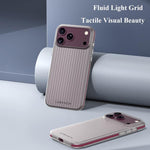 Custodia per telefono LeReach TOC Icicle Series Ice Mist con superficie antiscivolo su entrambi i lati., For iPhone 18 Pro, For iPhone 18 Pro Max